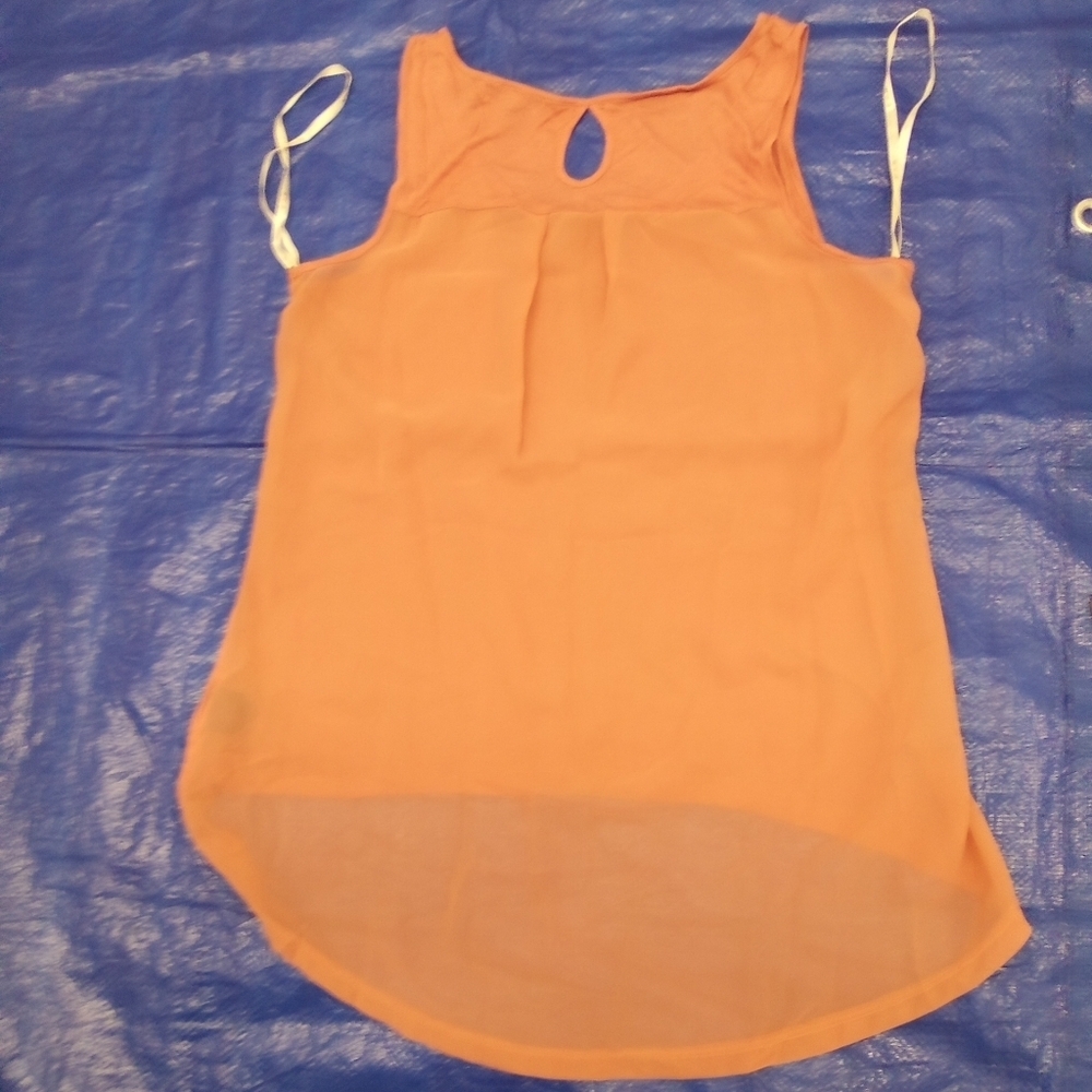 EM Women's Sleeveless Pink Top - Picture 2 of 5